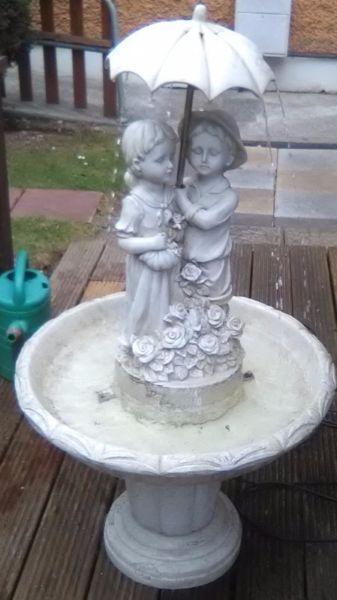 Garden Water Feature for sale & Parasol