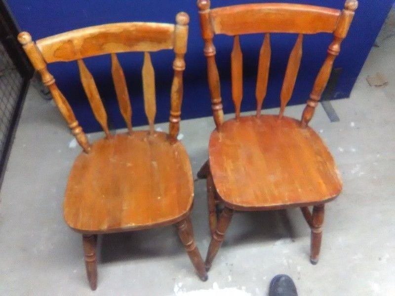 Two Kitchen chairs for sale