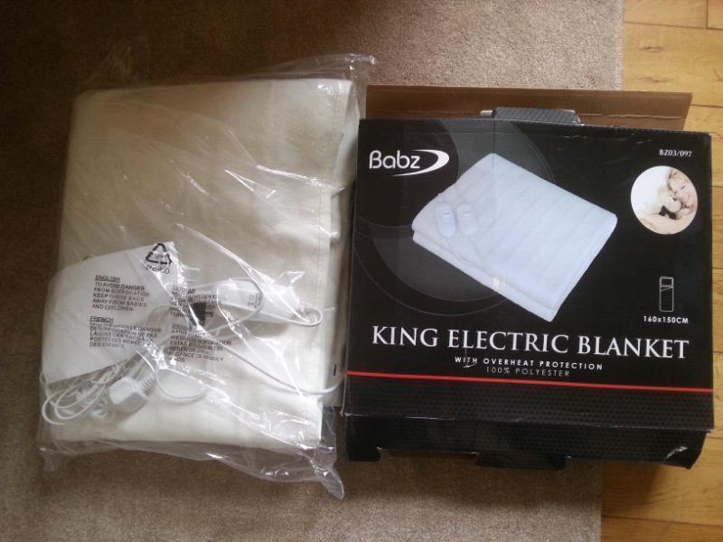 Electric Blanket Dual Control Brand New ,Size 160×150cm