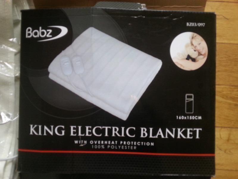 Electric Blanket Dual Control Brand New ,Size 160×150cm