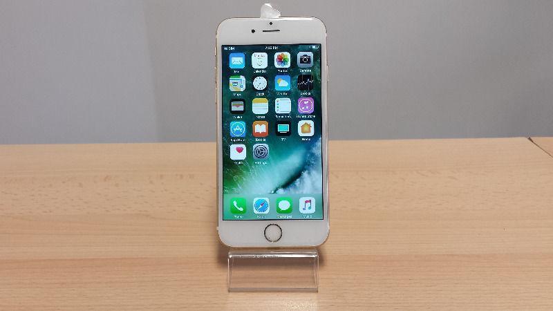 Sale Apple Iphone 6s 16GB In Gold/White Unlocked + Free Case