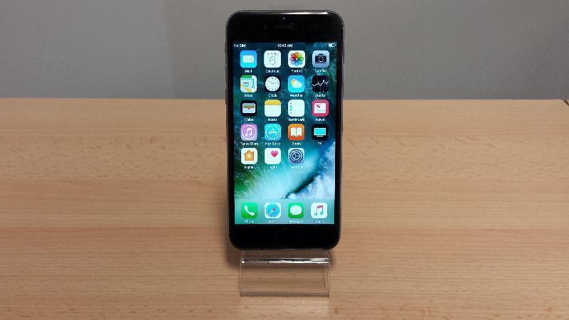 SALE Apple Iphone 6s 16GB In Silver/BLACK Unlocked + Free Case
