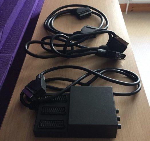 Scart Box + 2 Scart Cables