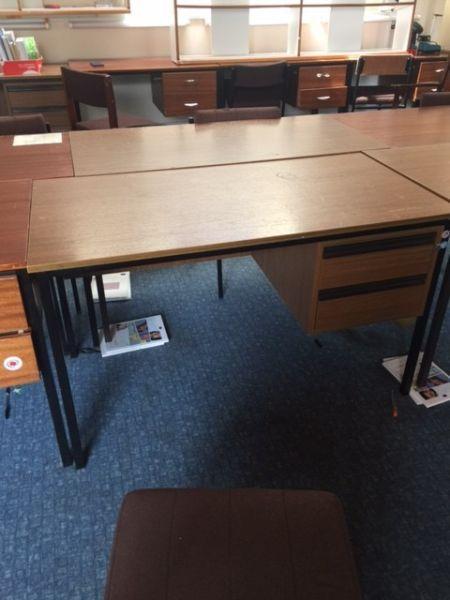 Free desks (40) and book cases (5) old but sturdy