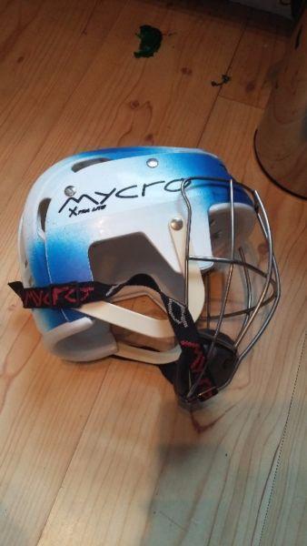One Medium sized USED Mycro Camogie/Hurling Helmet