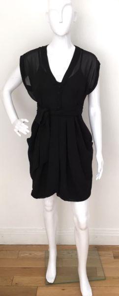 BNWT Women's Black Dress Office Occasion Size 12