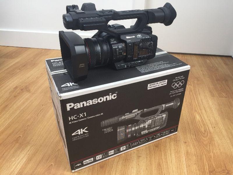 Panasonic HC-X1 - 4K Pro Camcorder - Brand New