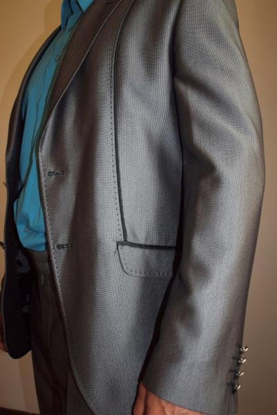 Italian silver Palmiro Rossi suit like new