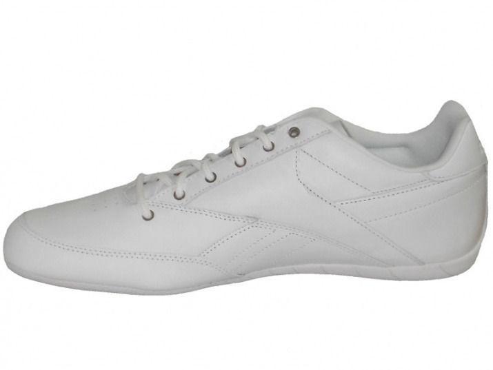 New Reebok White Leather Trainers Original 42.5 - 27.5 CM