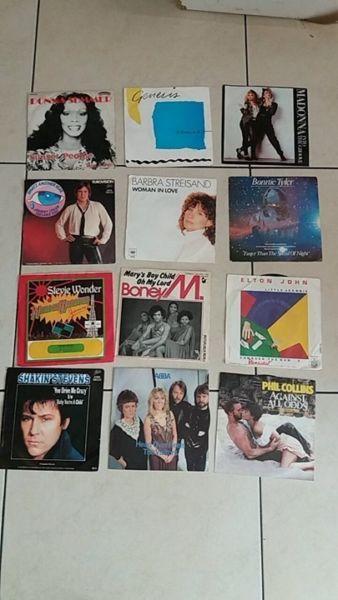 Vinyl records 45T various style music