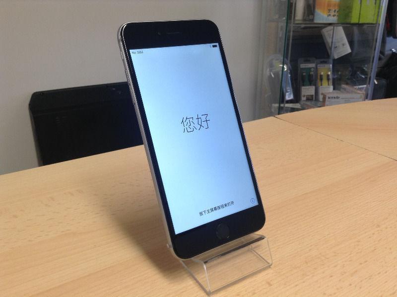 SALE Apple iPhone 6 PLUS 16GB Space GRAY Black Unlocked SIM Free + CASE
