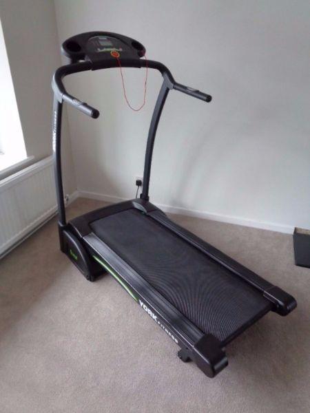 York Fitness Treadmill, Folding, Used Once