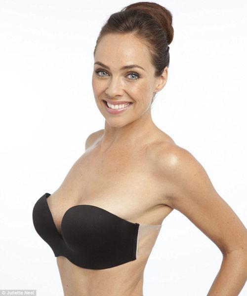 Volume boost strapless bra