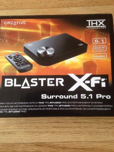 USB Sound Blaster X-Fi Surrounding 5.1 Pro