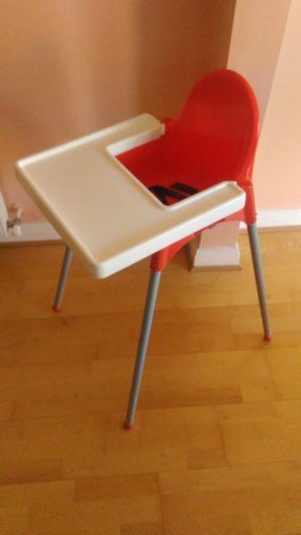 Baby feeding chair for free