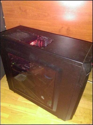 Water cooled gaming pc