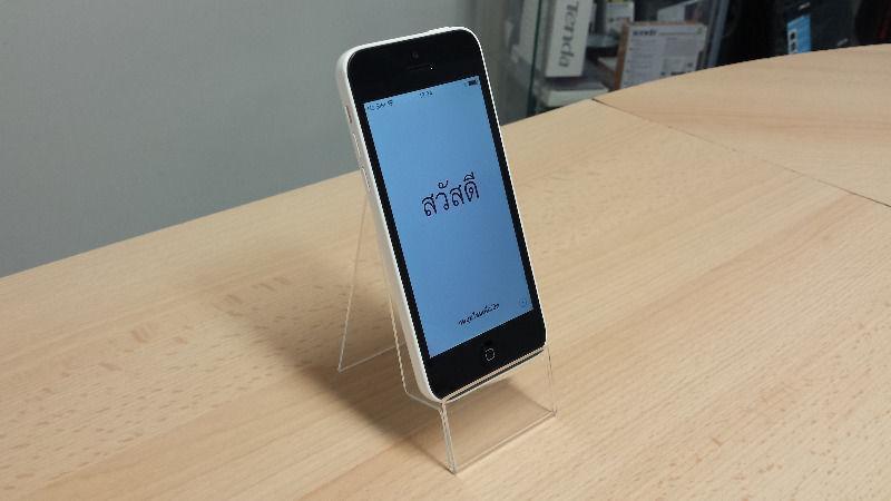 Sale Apple Iphone 5c 32gb In White W Box Unlocked Sim Free + CASE