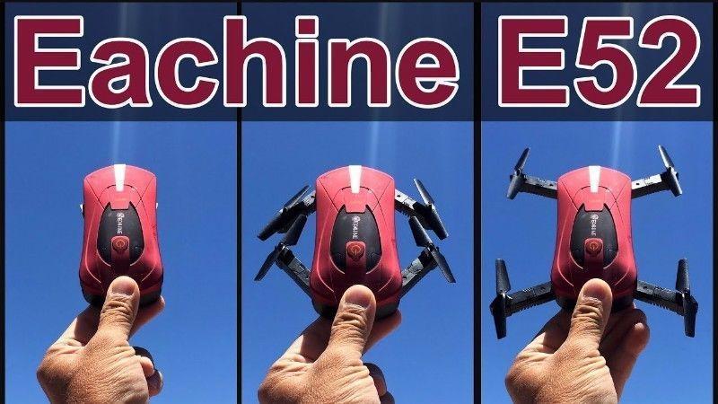 Drone Eachine E52 WiFi FPV Selfie High Hold Mode
