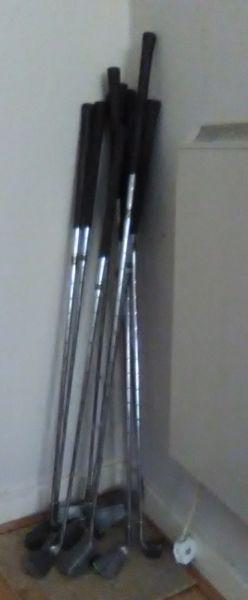 Selection of golf Clubs for sale