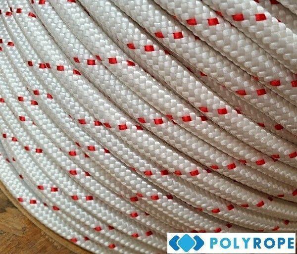 Braided Marine Polyester Rope White