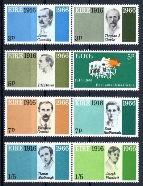 1966 - 50th. Anniversary of the Easter Rising - Mint Never Hinged - Free Postage