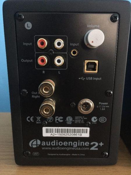 Audio Engine A2+ Powered Desktop Computer Speakers (black)