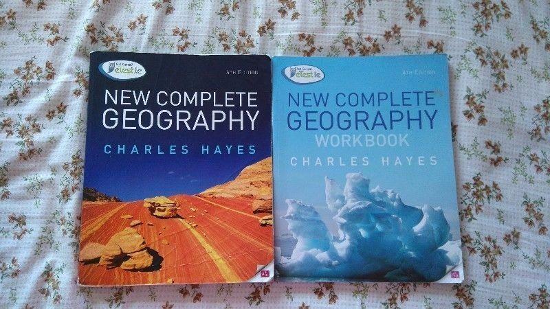 New Complete Geogrpahy Textbook + Workbook = €20