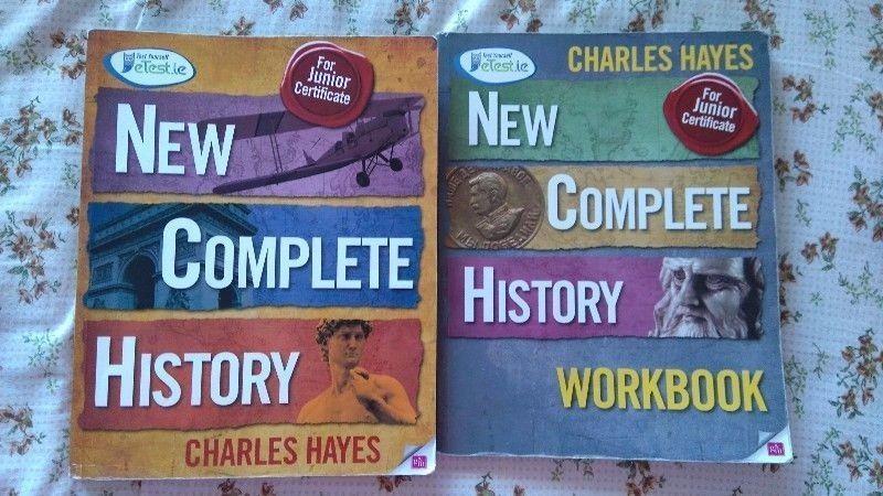 New Complete History Textbook + Workbook = €20