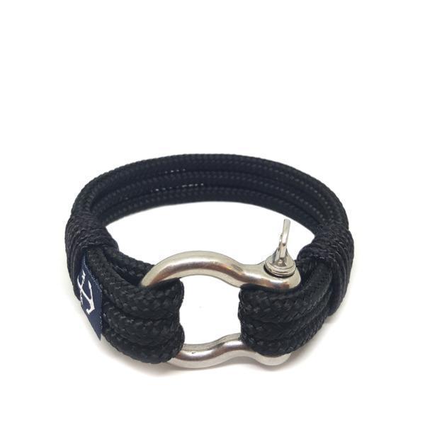 Black Pearl Nautical Bracelet by Bran Marion