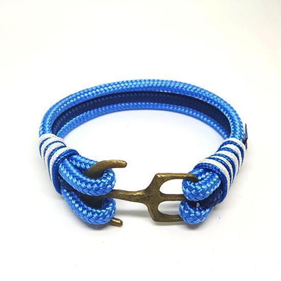 Bran Marion Blue and White Nautical Bracelet