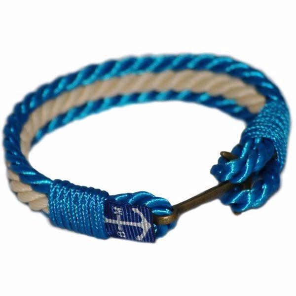 Bran Marion Royal Blue and Classic Nautical Bracelet