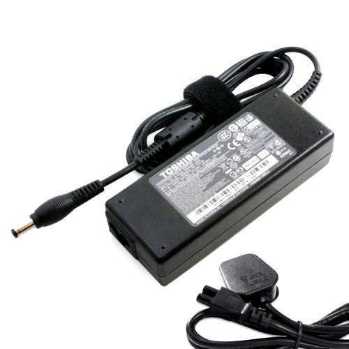 GENUINE TOSHIBA CHARGER FOR SATELLITE MODELS- FREE POWER CABLE WITH THIS PRODUCT