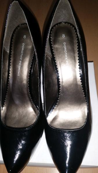 Dorothy Perkins ladies black high heels shoes