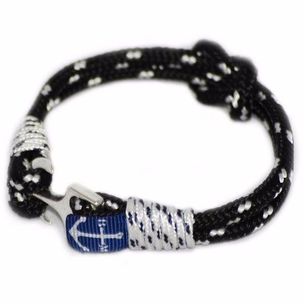 Black and White Nautical Bracelet by Bran Marion