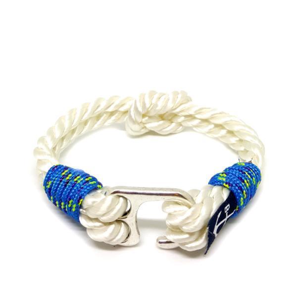 Blue and White Nautical Bracelet by Bran Marion