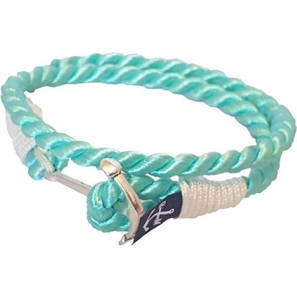 Bran Marion Aqua Rope Nautical Bracelet