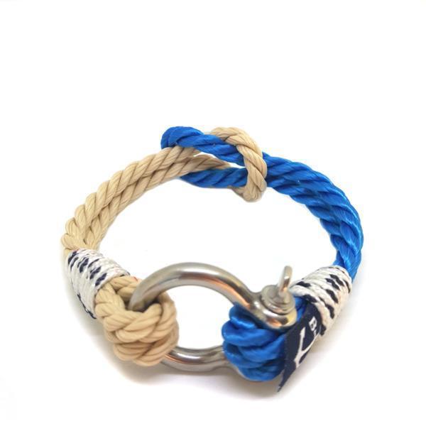 Classic Rope and Royal Blue Nautical Bracelet by Bran Marion