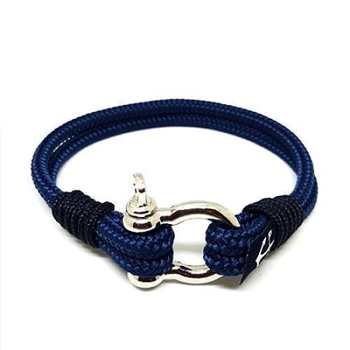 Dark Blue Nautical Bracelet by Bran Marion