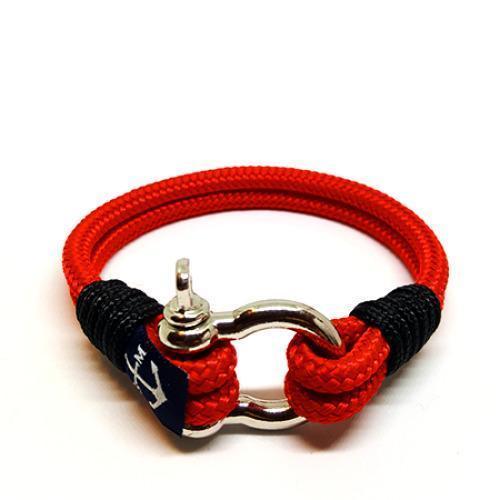 Red Nautical Bracelet by Bran Marion