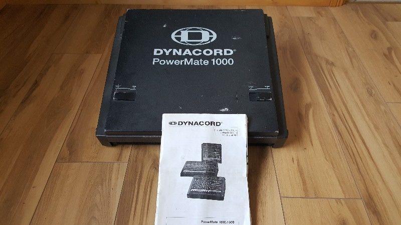 Dynacord powermate 1000, 2 Kam speakers and lights