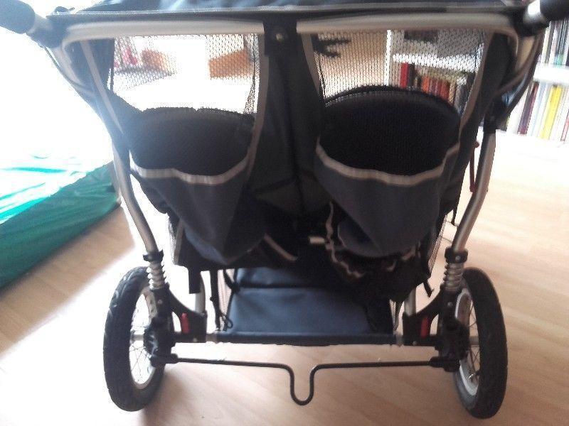 Mapper twin pram with accessories for sale