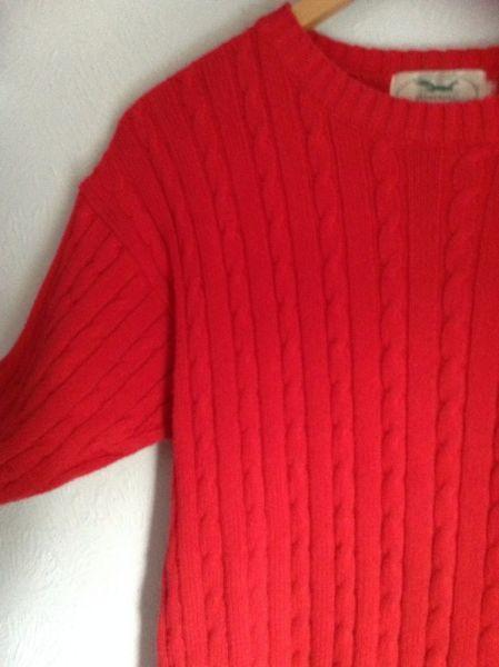 Cute Strawberry sweater - Blarney Woolen Mills