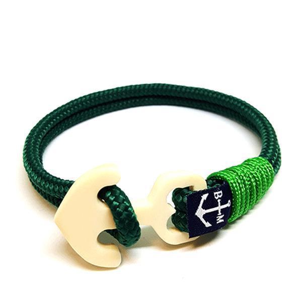 Bone Anchor Nautical Bracelet by Bran Marion