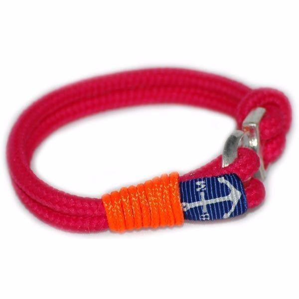 Bran Marion Sailors Red and Orange Nautical Bracelet