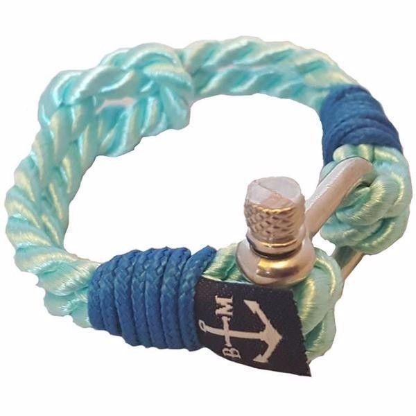 Pacific Blue Nautical Bracelet by Bran Marion
