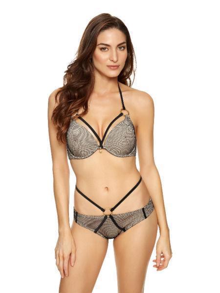 Knickerbox Lanai fishnet bikini top