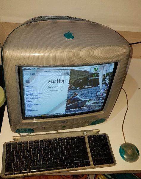 APPLE MACINTOSH iMac G3 bundle CLASSIC RETRO Vintage Computer. WORKING!