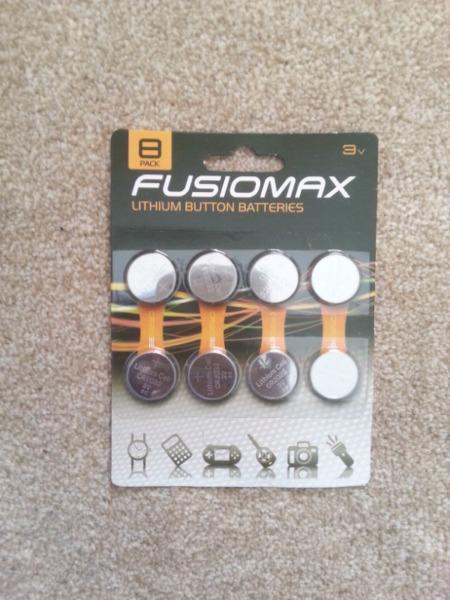 Battery Lithium Button Cells by Fusiomax