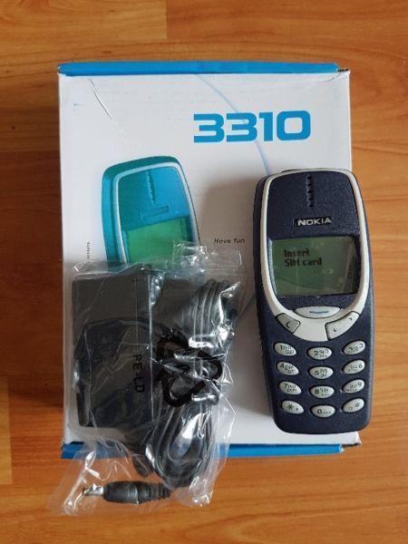 Nokia 3310 classic blue (Unlocked) Mobile Phone Legend