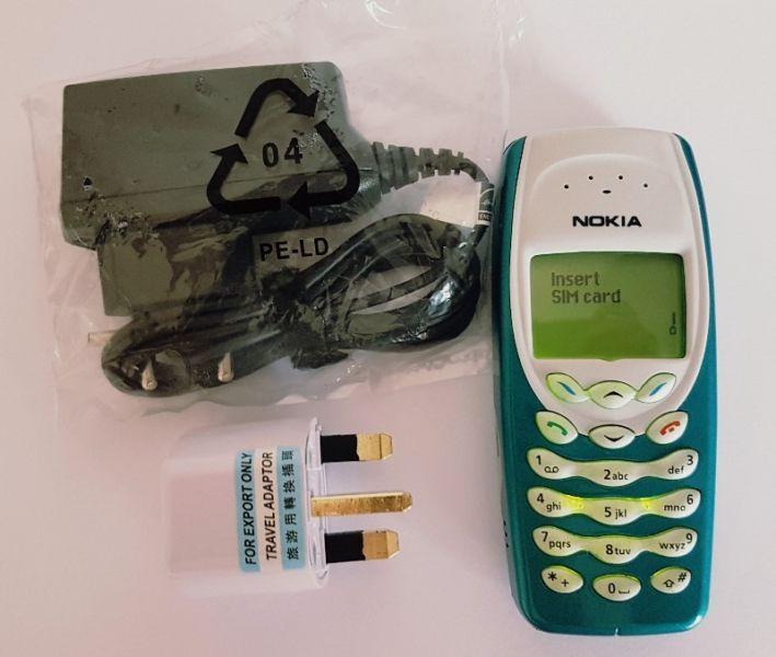 Nokia 3410 Classic LEGEND Blue (Unlocked) Mobile Phone